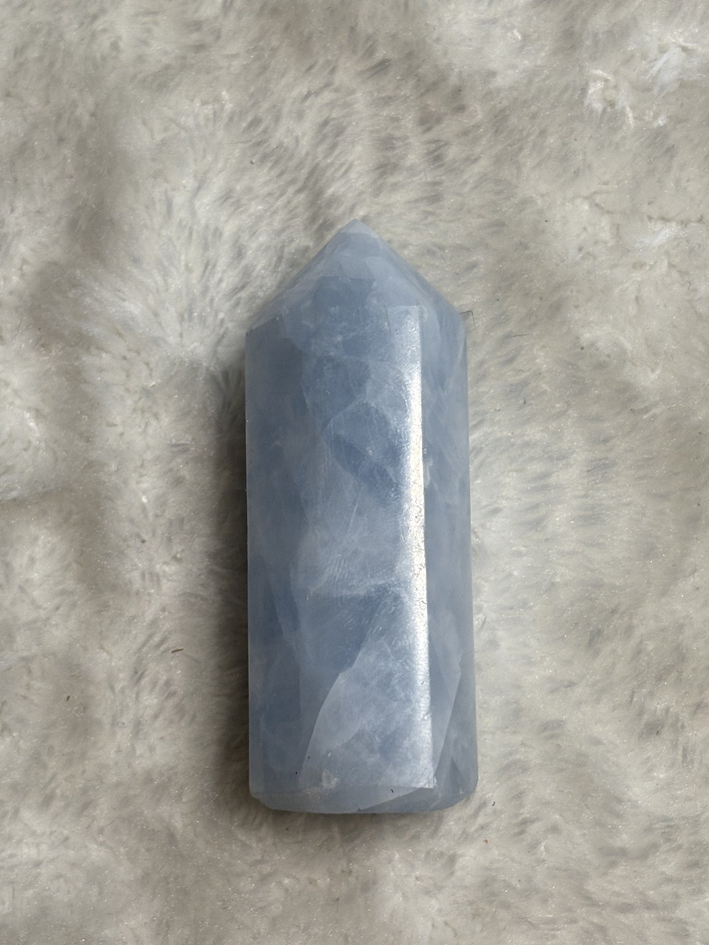 Pointes Calcite Bleue