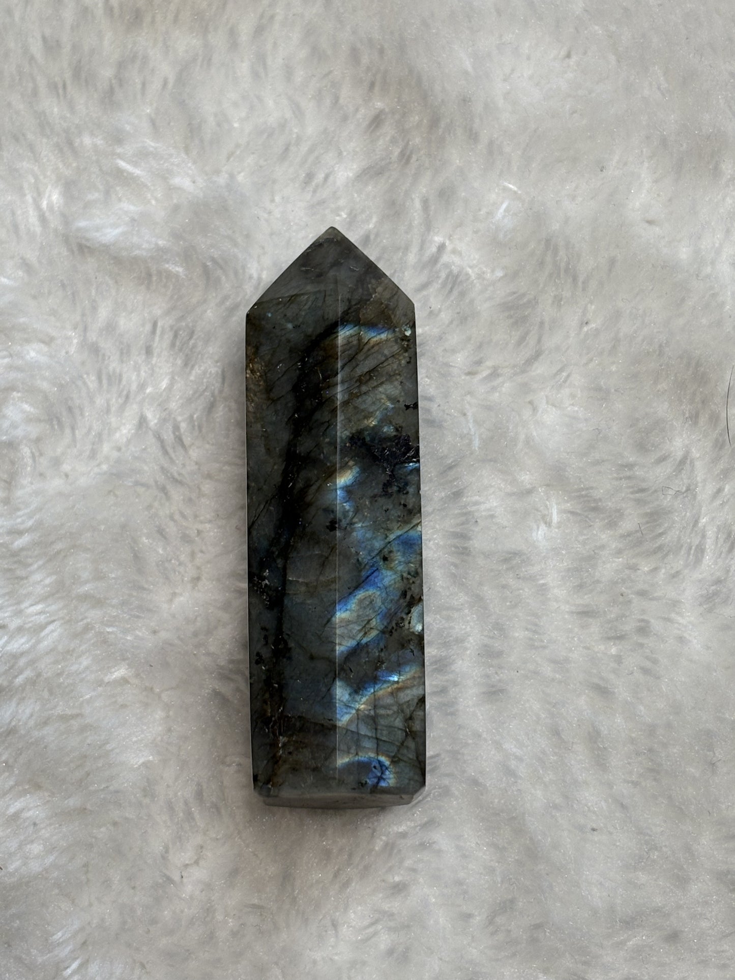 Labradorite polie et pointe