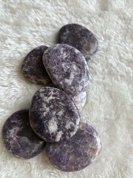 Galet Lépidolite